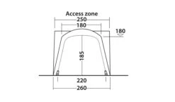 Outwell Milestone Dash Drive Away Awning -Outwell Shop 111099 milestone dash drawing other4