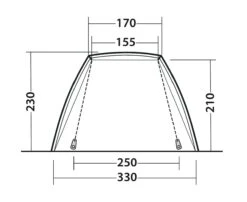 Outwell Woodcrest Drive Away Awning -Outwell Shop 111167 woodcrest drawing other5