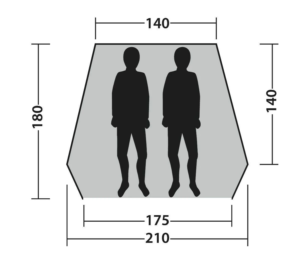 Outwell Beach Shelter Compton (2023) 4 Outwell Beach Shelter Compton (2023) - Image 2