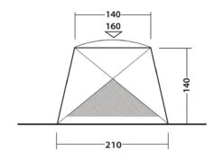 Outwell Beach Shelter Compton (2023) 14 Outwell Beach Shelter Compton (2023) -Outwell Shop 111230 beach shelter compton drawing other4