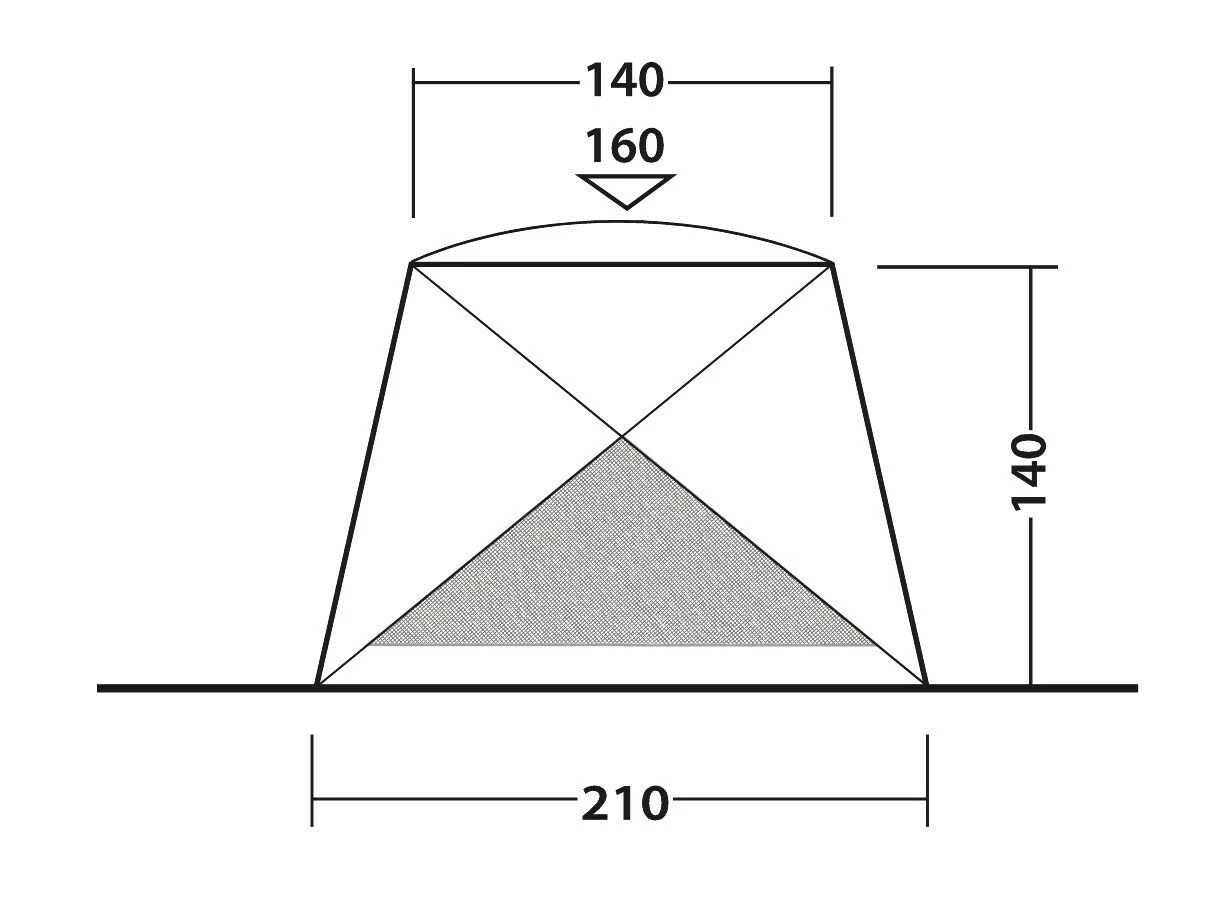 Outwell Beach Shelter Compton (2023) 7 Outwell Beach Shelter Compton (2023) - Image 5
