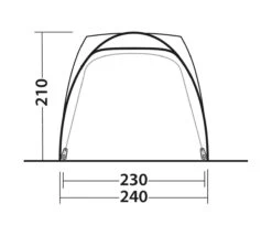 Outwell Beachcrest Drive Away Awning -Outwell Shop 111238 beachcrest drawing other5