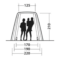 Outwell Sandcrest S Awning 20 Outwell Sandcrest S Awning -Outwell Shop 111241 sandcrest s drawing other4