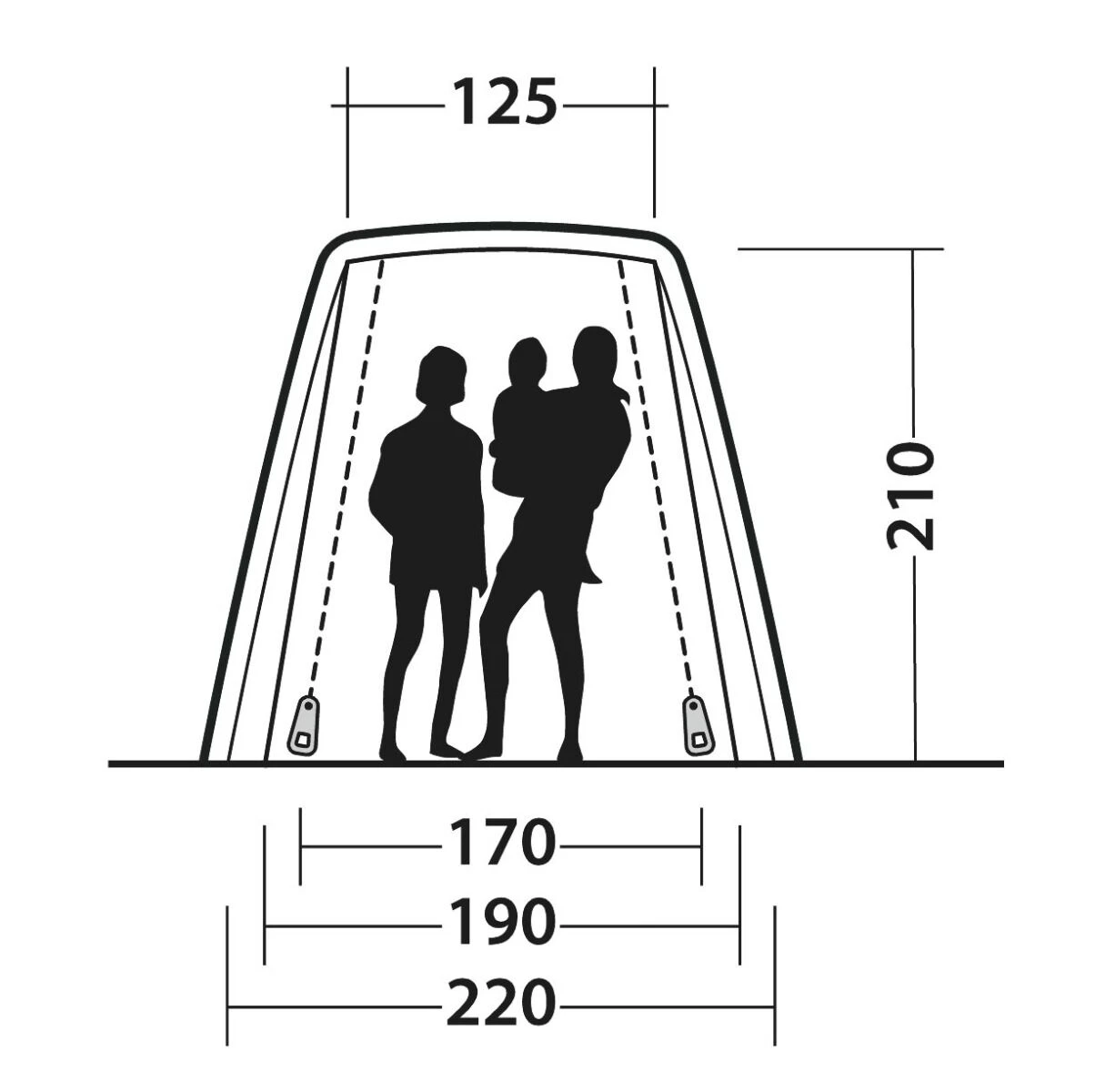 Outwell Sandcrest S Awning 5 Outwell Sandcrest S Awning - Image 3