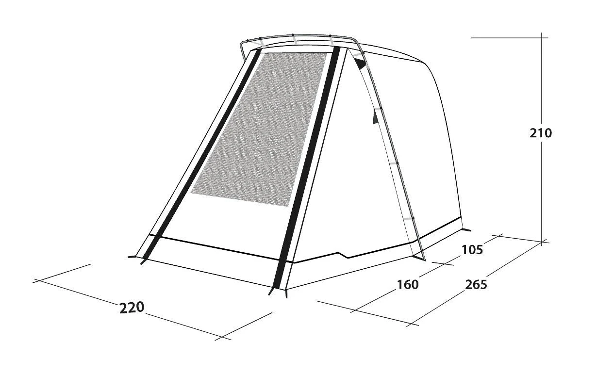 Outwell Sandcrest S Awning 7 Outwell Sandcrest S Awning - Image 5