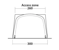 Outwell Newburg 240 Air Low Drive Away Awning 17 Outwell Newburg 240 Air Low Drive Away Awning -Outwell Shop 111245 newburg 240 air drawing other5