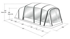 Outwell Jacksondale 5PA Tent (2022) -Outwell Shop 111269 jacksondale 5pa drawing perspective2
