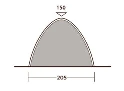 Outwell Free Standing Inner -Outwell Shop 111289 free standing inner drawing other4