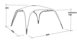 Outwell Event Lounge XL 4m (2023) -Outwell Shop 111365 event lounge xl drawing perspective2