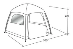 Easy Camp Moonlight Yurt Tent -Outwell Shop 120382 moonlight yurt drawing perspective2