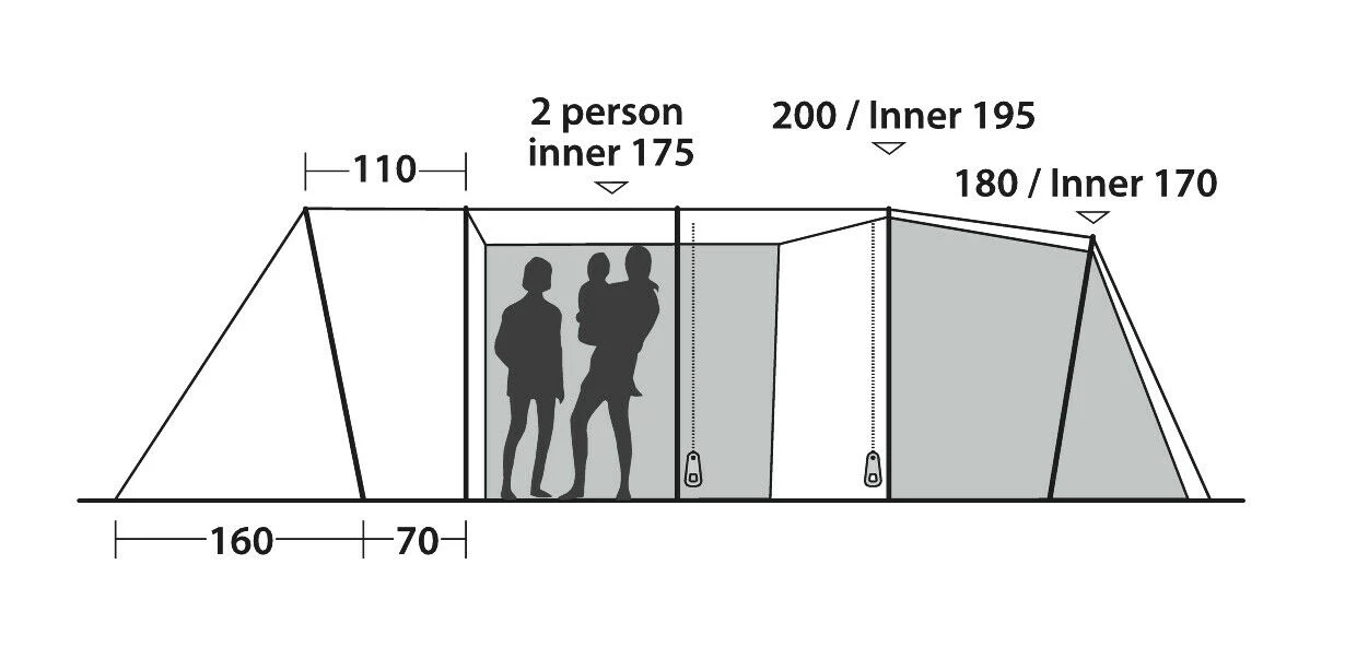 Easy Camp Palmdale 800 Lux Tent (2023) 7 Easy Camp Palmdale 800 Lux Tent (2023) - Image 5