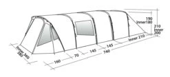 Easy Camp Palmdale 800 Lux Tent (2023) 13 Easy Camp Palmdale 800 Lux Tent (2023) -Outwell Shop 120450 palmdale 800 lux drawing perspective2