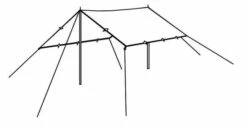 Robens Tarp 3m*3m 7 Robens Tarp 3m*3m -Outwell Shop 130232 tarp 4 x 4 m drawing perspective 2 2