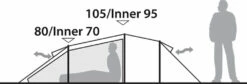 Robens Voyager 2EX Tent (2022) 17 Robens Voyager 2EX Tent (2022) -Outwell Shop 130263 voyager 2ex drawing other4