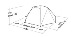 Robens Boulder 2 Tent (2023) 15 Robens Boulder 2 Tent (2023) -Outwell Shop 130273 boulder 2 drawing perspective2 1