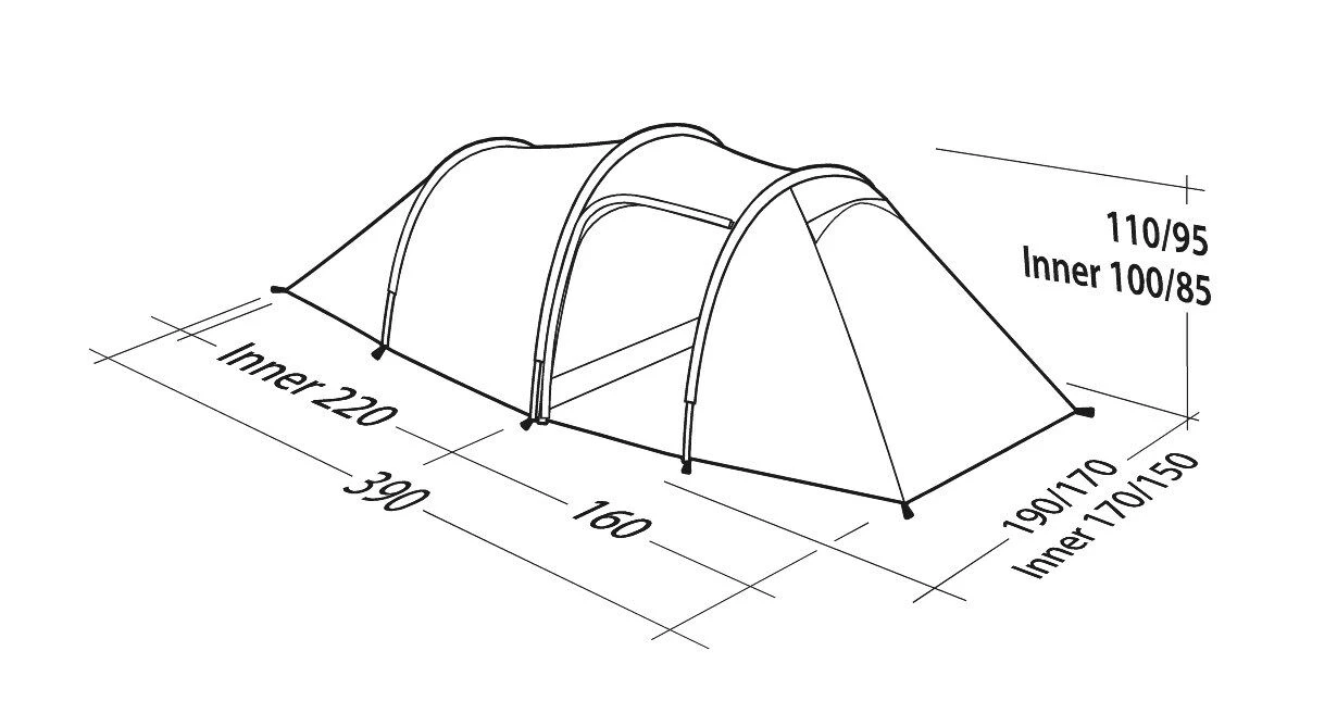 Robens Pioneer 3EX Tent (2022) 7 Robens Pioneer 3EX Tent (2022) - Image 5
