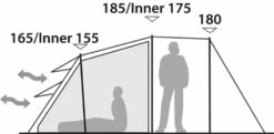 Robens Double Dreamer 4 Tent (2023) -Outwell Shop 130278 double dreamer 4 drawing other4