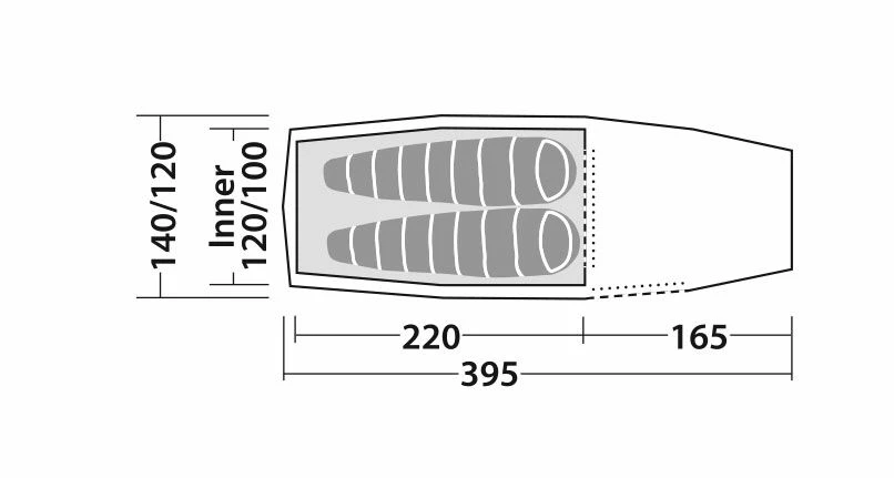 Robens Pioneer 2EX Tent (2022) 5 Robens Pioneer 2EX Tent (2022) - Image 3