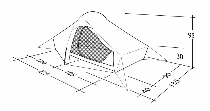 Robens Chaser 1 Tent (2022) 9 Robens Chaser 1 Tent (2022) - Image 7
