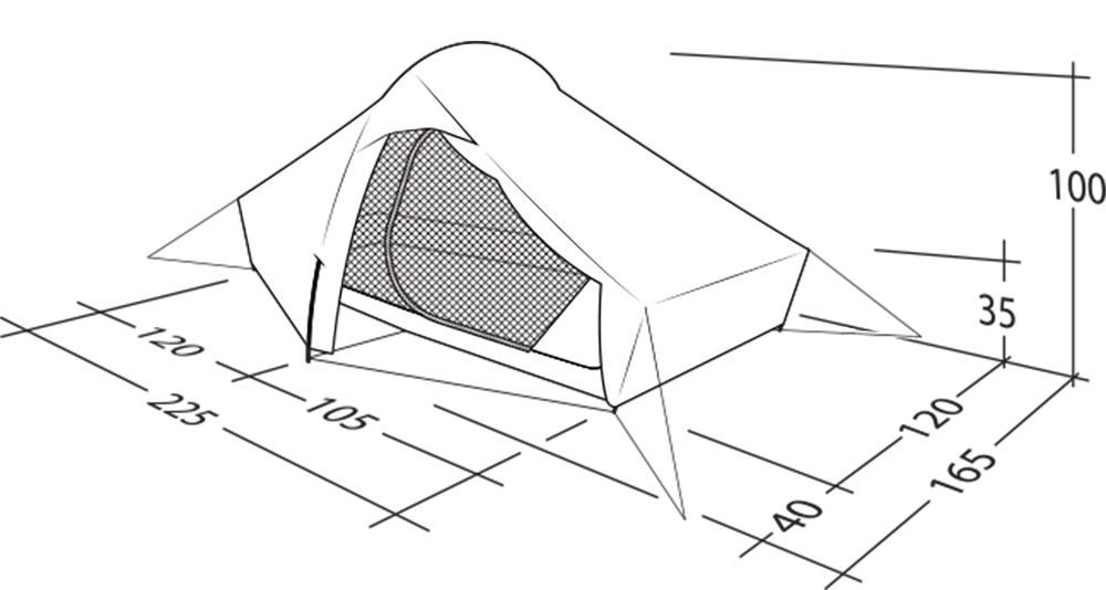 Robens Chaser 2 Tent (2023) 7 Robens Chaser 2 Tent (2023) - Image 5