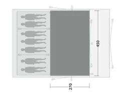 Outwell Vermont 7PE Flat Woven Carpet 6 Outwell Vermont 7PE Flat Woven Carpet -Outwell Shop 170911 flat woven carpet vermont 7pe drawing floorplan2