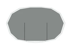 Robens Klondike Twin Fleece Carpet 5 Robens Klondike Twin Fleece Carpet -Outwell Shop 190076 fleece carpet klondike twin drawing floorplan2