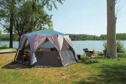 Coleman Cortes Octagon 8 Tent -Outwell Shop 2000030279 cortes octagon blue lif 4