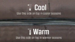 Outwell Contour Supreme Coffee Sleeping Bag -Outwell Shop 230369 contour supreme coffee feature photo18