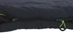 Outwell Camper Lux "L" Sleeping Bag Deep Blue (2023) -Outwell Shop 230392 camper lux left side zipper feature photo2