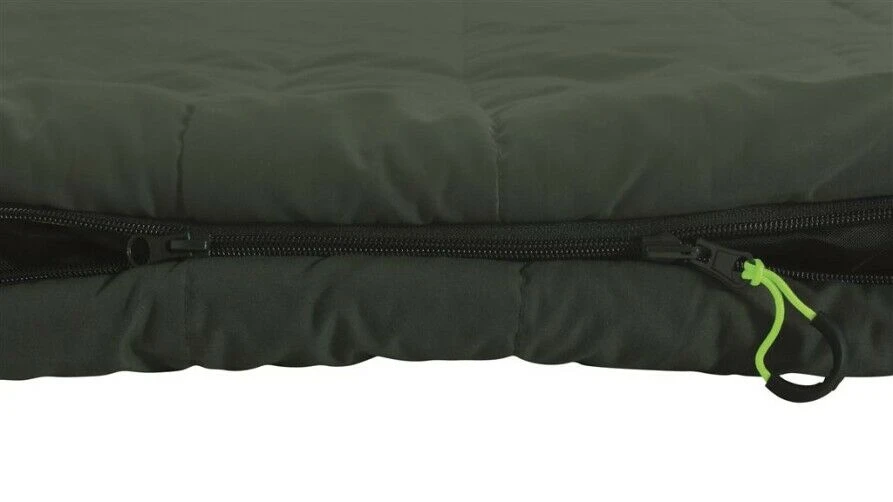 Outwell Camper Lux Double Sleeping Bag - Forest Green (2023) 6 Outwell Camper Lux Double Sleeping Bag - Forest Green (2023) - Image 4