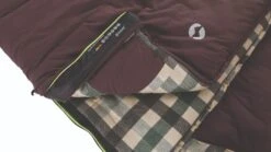 Outwell Camper Supreme "L" Sleeping Bag -Outwell Shop 230395 camper supreme left side zipper feature photo11