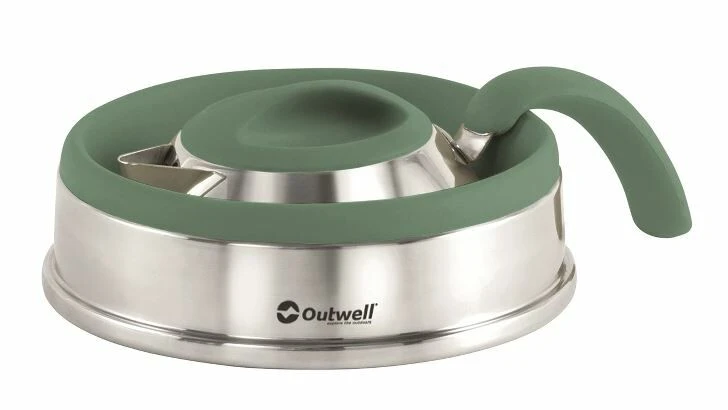 Outwell Collaps Kettle 1.5 Litre (Shadow Green) 4 Outwell Collaps Kettle 1.5 Litre (Shadow Green) - Image 2