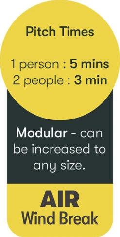 Quest Falcon Air Shield 500 - 3 Panels (2022) -Outwell Shop a1038 9 midsize