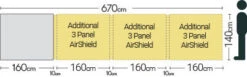 Quest Falcon Airshield 160 - 1 Panel Extension (2022) -Outwell Shop a1039 7 midsize