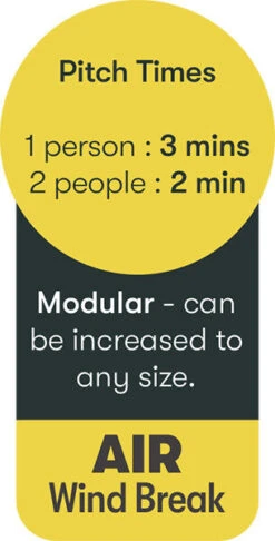 Quest Falcon Airshield 160 - 1 Panel Extension (2022) -Outwell Shop a1039 9 midsize