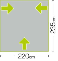 Quest Falcon 220 Poled Porch Caravan Awning (2022) -Outwell Shop a3500 7 midsize