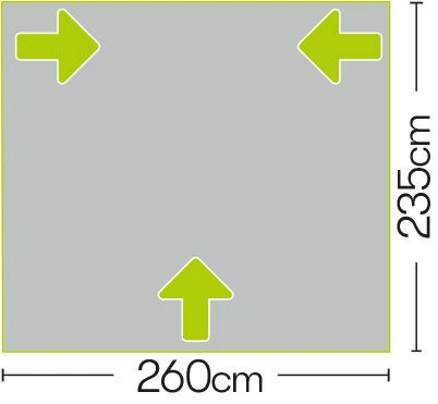 Quest Falcon Air 260 Porch Awning (2022) 8 Quest Falcon Air 260 Porch Awning (2022) - Image 6