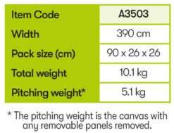 Quest Falcon 390 Poled Porch Caravan Awning (2022) -Outwell Shop a3503 10 midsize