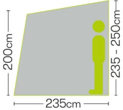 Quest Falcon Air 390 Porch Awning (2022) -Outwell Shop a3503a 6 midsize