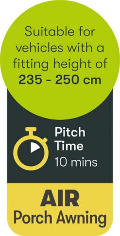 Quest Falcon Air 390 Porch Awning (2022) -Outwell Shop a3503a 9 midsize