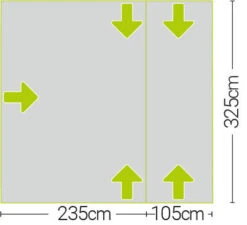 Quest Falcon 300 Poled Drive Away Awning Low (2022) -Outwell Shop a3507 7 midsize