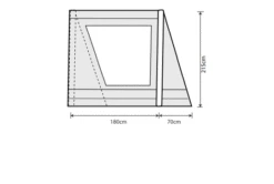 Outdoor Revolution Airedale 6.0s / 6.0se Front Porch Extension 11 Outdoor Revolution Airedale 6.0s / 6.0se Front Porch Extension -Outwell Shop airedale 6s se front porch extension fp 1