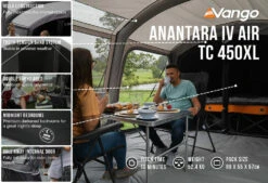 Vango Anantara IV TC 450XL Air Tent (2023) 14 Vango Anantara IV TC 450XL Air Tent (2023) -Outwell Shop anantara iv air tc 450xl low res