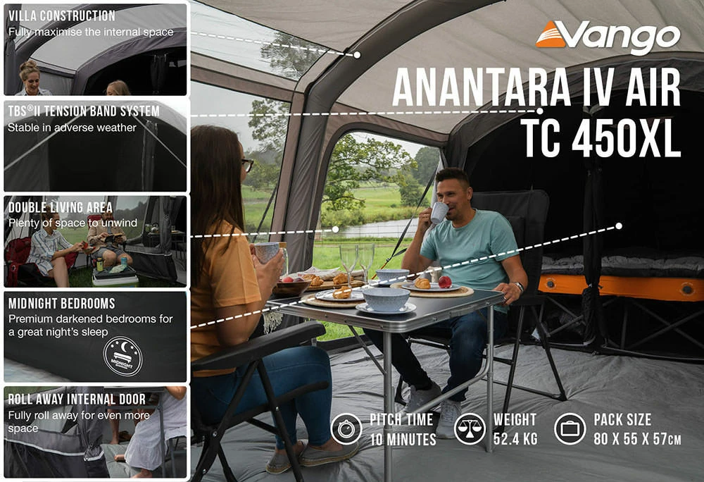 Vango Anantara IV TC 450XL Air Tent (2023) 7 Vango Anantara IV TC 450XL Air Tent (2023) - Image 5