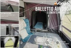 Vango Balletto Air 390 Elements ProShield Caravan Awning (2023) -Outwell Shop balletto air 390 eps in