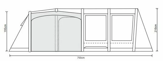 Outdoor Revolution Camp Star 700SE Tent Bundle (2023) 5 Outdoor Revolution Camp Star 700SE Tent Bundle (2023) - Image 3