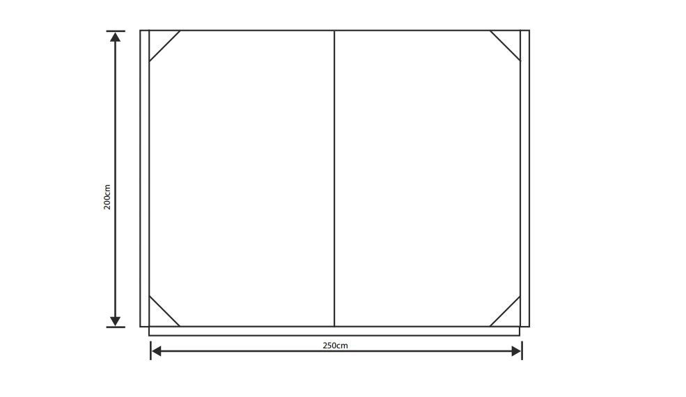 Outdoor Revolution Cayman Sun Canopy / Porch Low (185-220cm) 5 Outdoor Revolution Cayman Sun Canopy / Porch Low (185-220cm) - Image 3