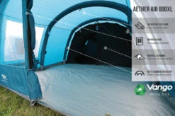 Vango Aether Air 600XL Tent (2022) -Outwell Shop earth collection airbeam infographics call outs7
