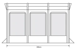 Outdoor Revolution Eden Air 390 Caravan Awning (2022) -Outwell Shop eden air 390 floor