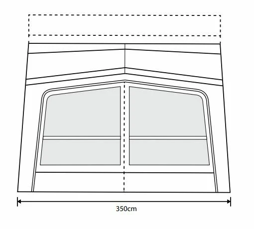 Outdoor Revolution Esprit Pro X 350M Awning (220-290cm) 9 Outdoor Revolution Esprit Pro X 350M Awning (220-290cm) - Image 7